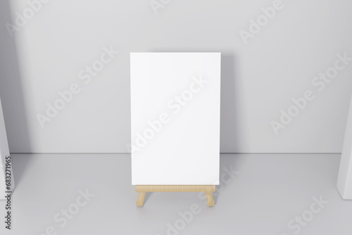 Small vertical easel front view