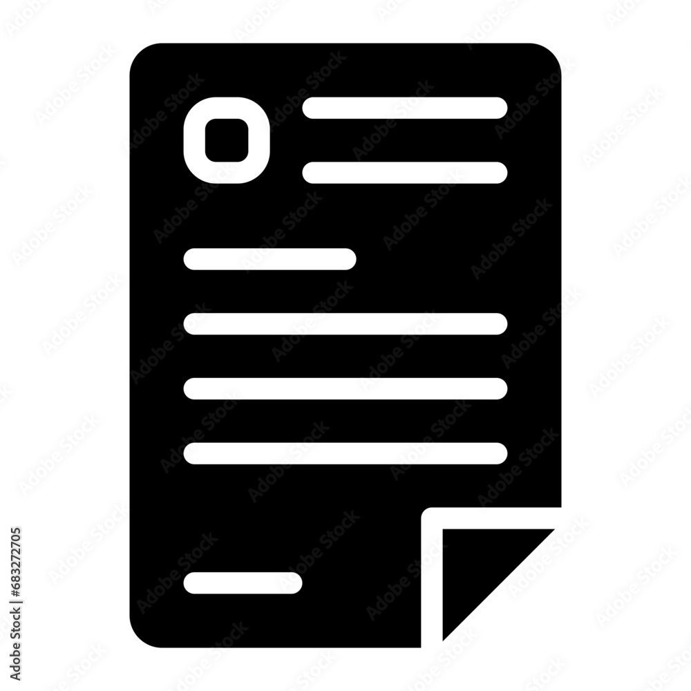 document data paper write mail vector solid icon, suitable for business office work use. document data paper write mail vector solid icon, suitable for business office work use.