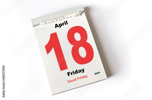  18. April 2025 Good Friday