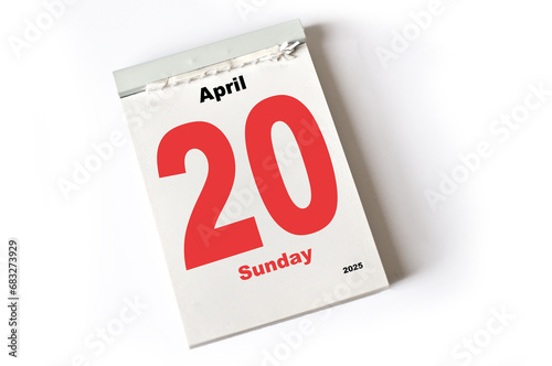 20 . April 2025 photo