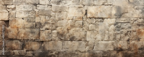 old vintage stone wall background