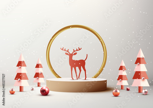 Christmas Podium Decoration...