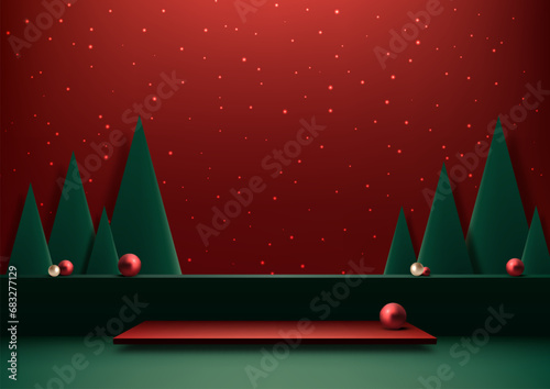 Christmas Podium Decoration...