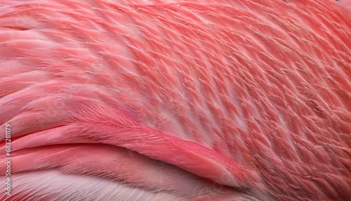 Textura de plumas de flamenco rosa photo