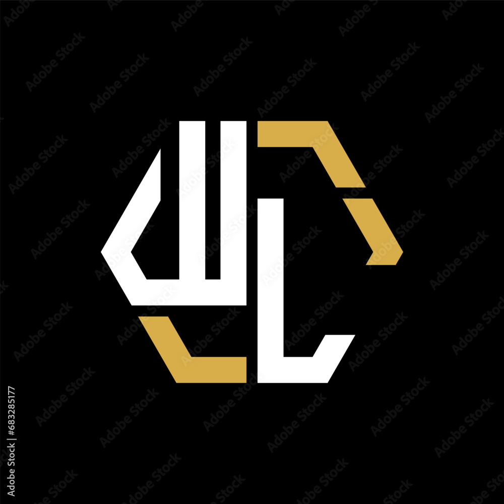 WL letter logo creative design.WL black monogram polygonal shape vector. WL unique design.
WL letter logo creative design.WL black monogram polygonal shape vector. WL unique design.