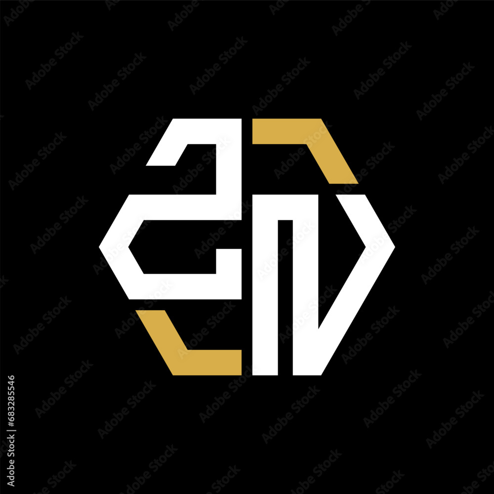 ZN letter logo creative design.ZN black monogram polygonal shape vector. ZN unique design.
ZN letter logo creative design.ZN black monogram polygonal shape vector. ZN unique design.