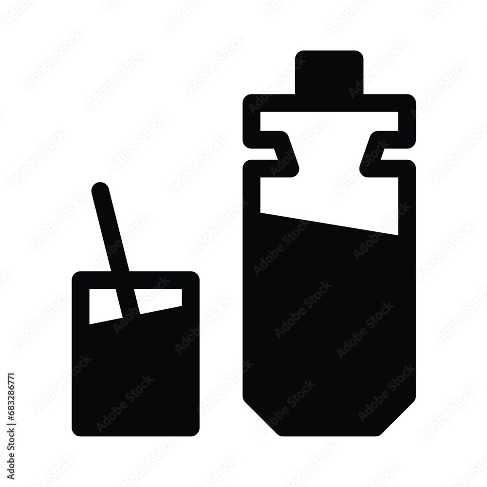 Milk juice icon Milk juice icon
