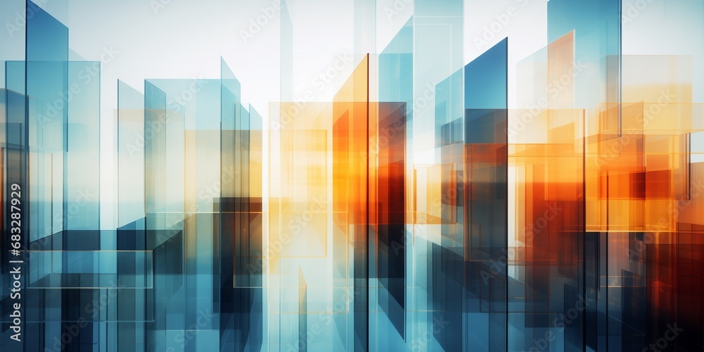 Multiple exposure of modern abstract glass architecture
Multiple exposure of modern abstract glass architecture
 - obrazy, fototapety, plakaty 