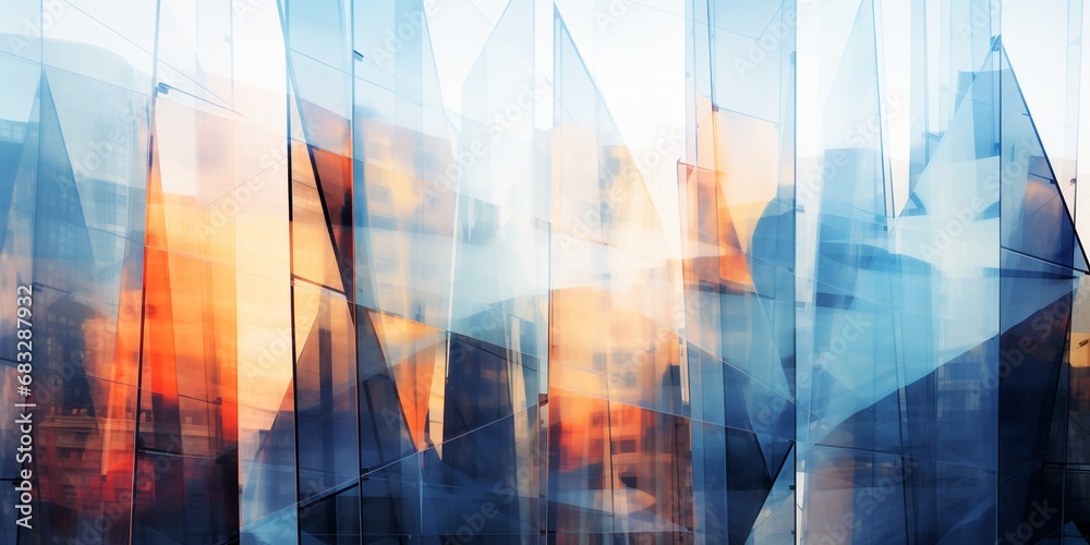 Multiple exposure of modern abstract glass architecture
Multiple exposure of modern abstract glass architecture
