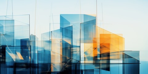 Multiple exposure of modern abstract glass architecture
Multiple exposure of modern abstract glass architecture
