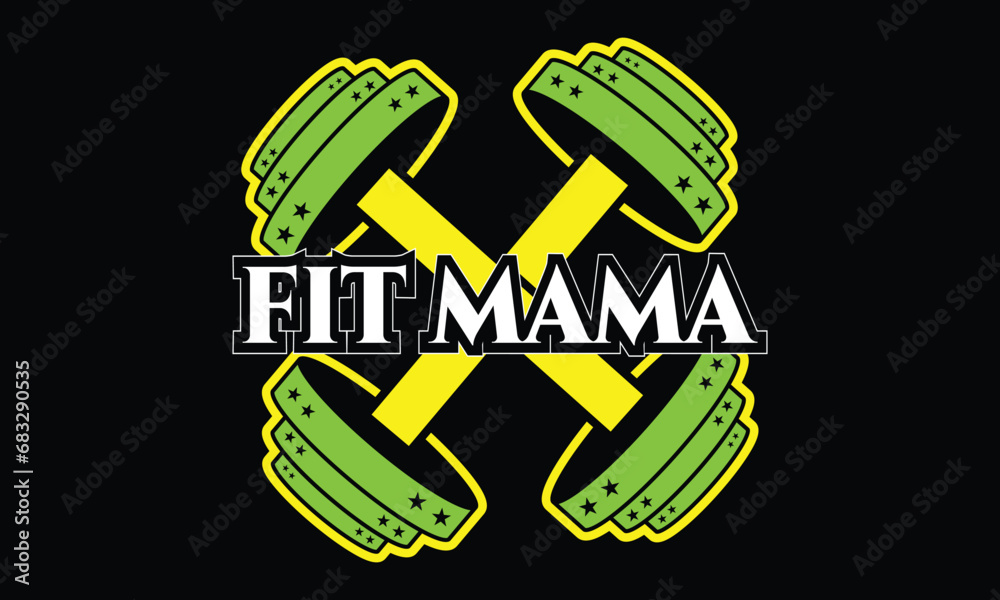 GYM T-shirt Design Vector Template GYM T-shirt Design Vector Template