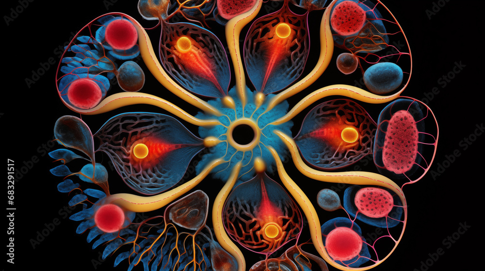 Mitotic Dance: Capture the intricate dance of cells in various stages ...
