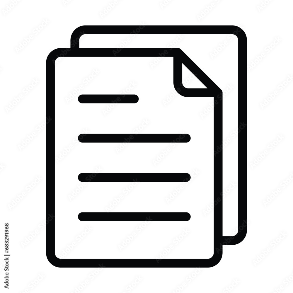 paper icon, document icon paper icon, document icon