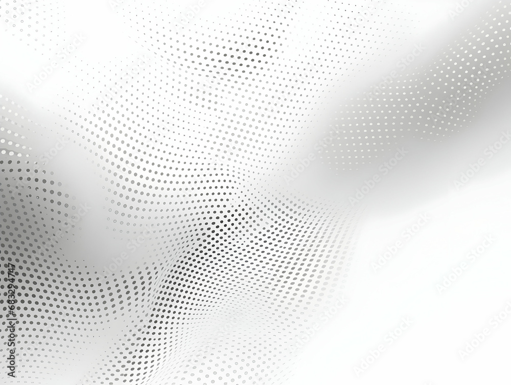 Abstract white and grey background, stripes background with geometric shape, white dotted background, white background