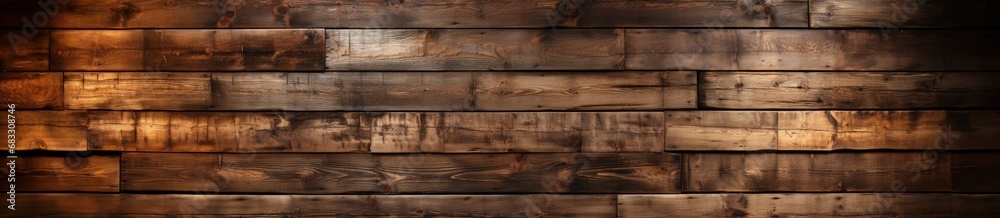 Rustic Nostalgia: Close-up View of Weathered Wooden Planks Rustic Nostalgia: Close-up View of Weathered Wooden Planks