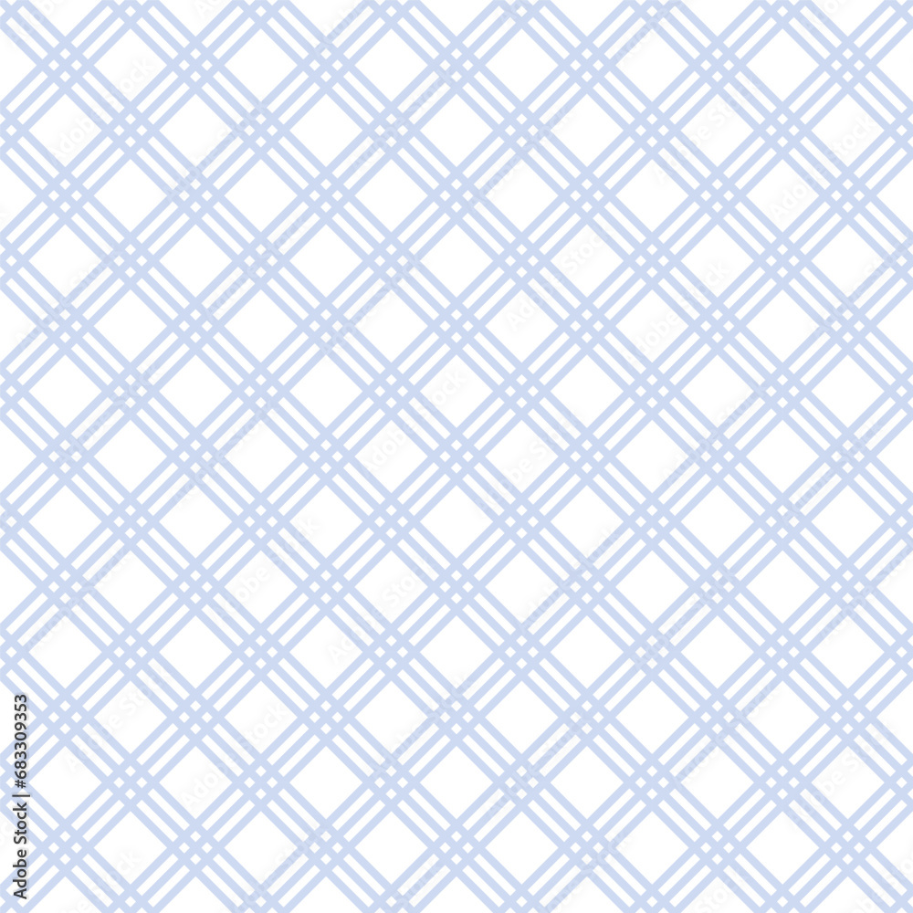 Seamless Geometric Checked Light Blue Pattern. Seamless Geometric Checked Light Blue Pattern.