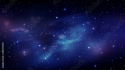 Stardust Universe: Cosmic Background with Glowing Stars