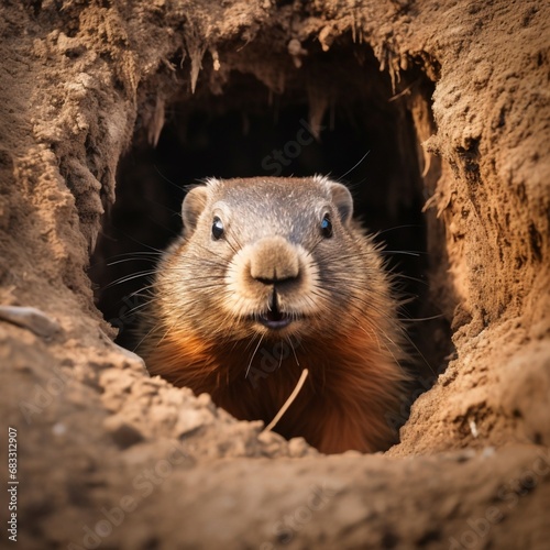 Chubby Groundhog © Krittika