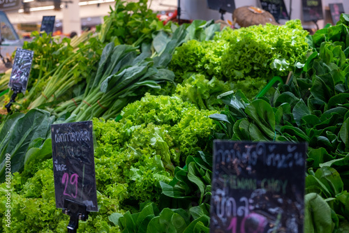 vegetables at the market