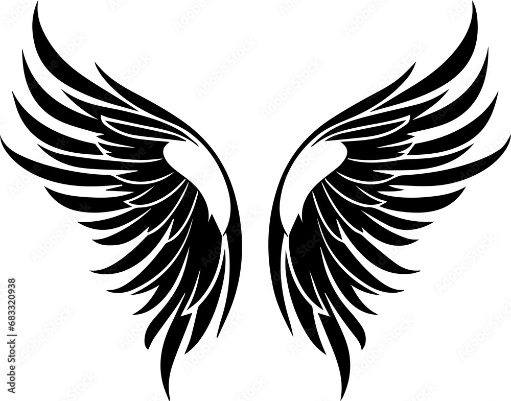 Obraz premium angel wings