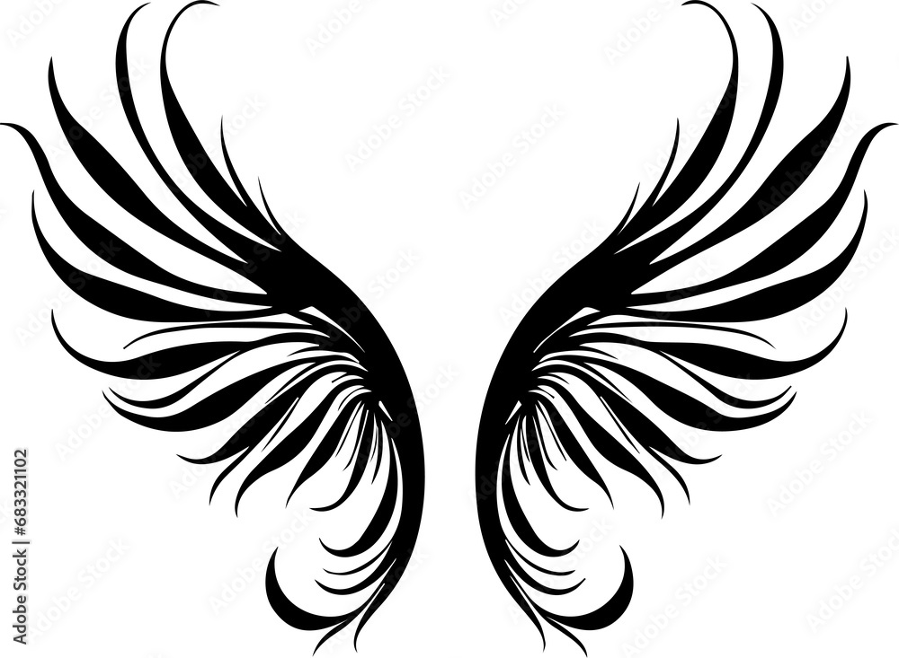 Obraz premium angel wings