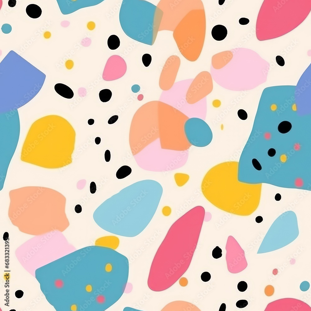 Fond de couleurs dans le style confetti Fond de couleurs dans le style confetti