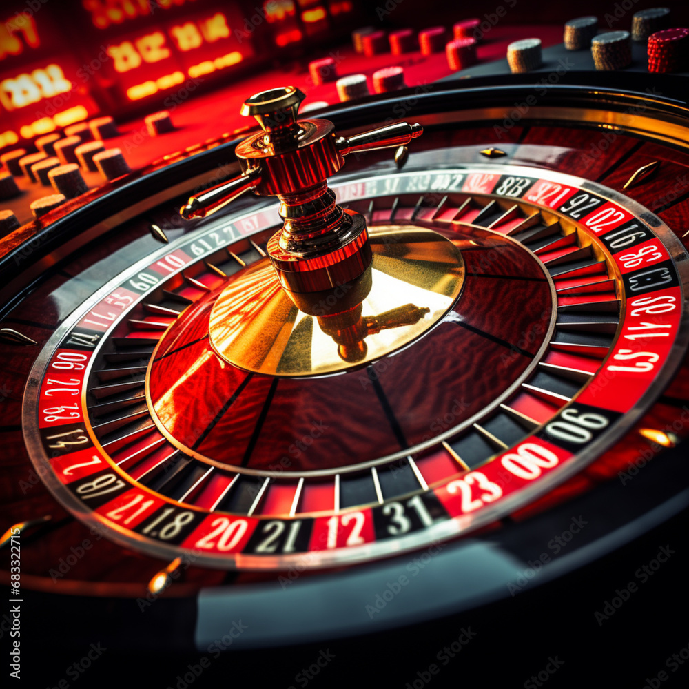 Casino roulette. Casino roulette.