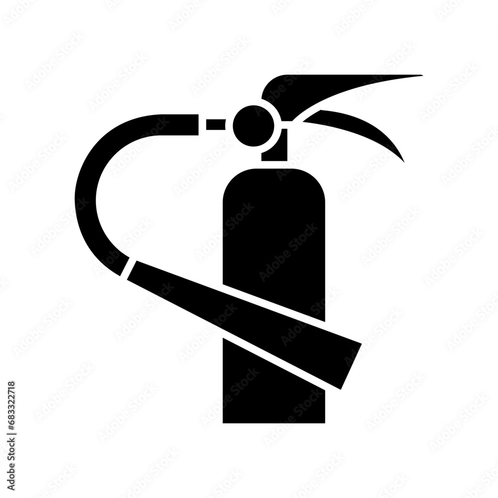 Fire Extinguisher Icon Vector Illustration