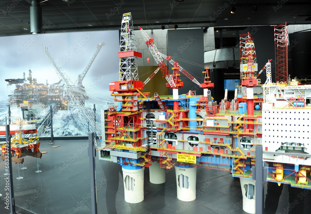 Stavanger Norway Exhibition At Interior Of Norwegian Petroleum Museum stavanger-norway-exhibition-at-interior-of-norwegian-petroleum-museum