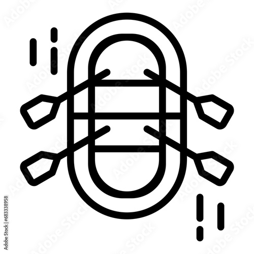 Rafting Icon