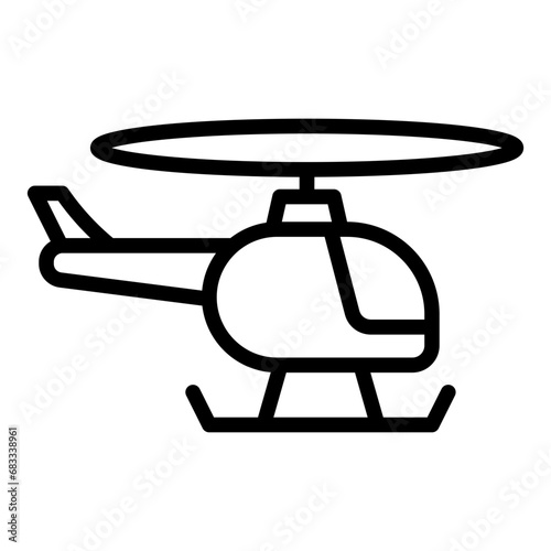 Helicopter Tour Icon