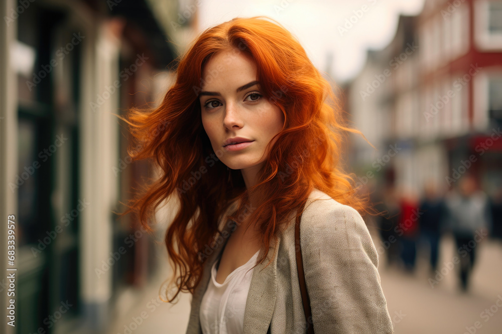 Timeless Beauty: Poignant Portrait of a Woman in Her 40s Timeless Beauty: Poignant Portrait of a Woman in Her 40s