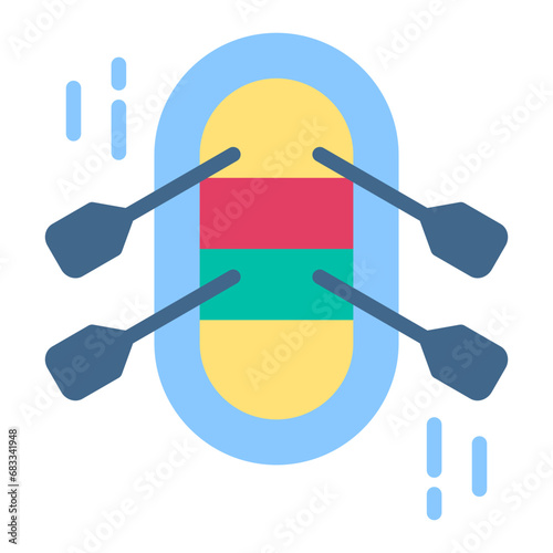 Rafting Icon