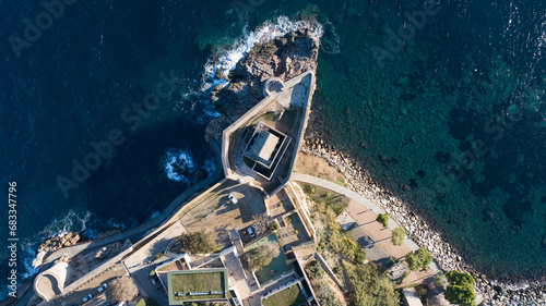 Pointe de la Citadelle de Bastia en Corse photo