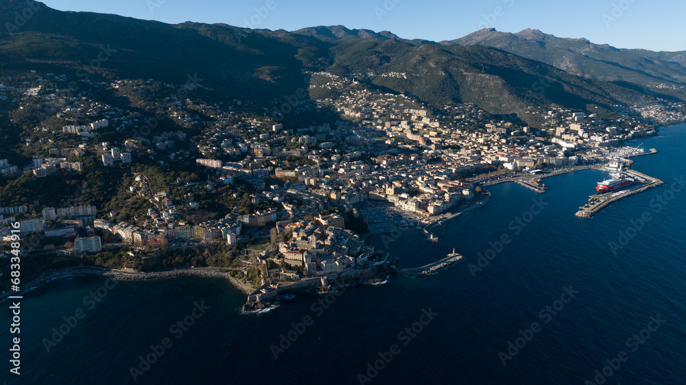 Ville de Bastia en Corse