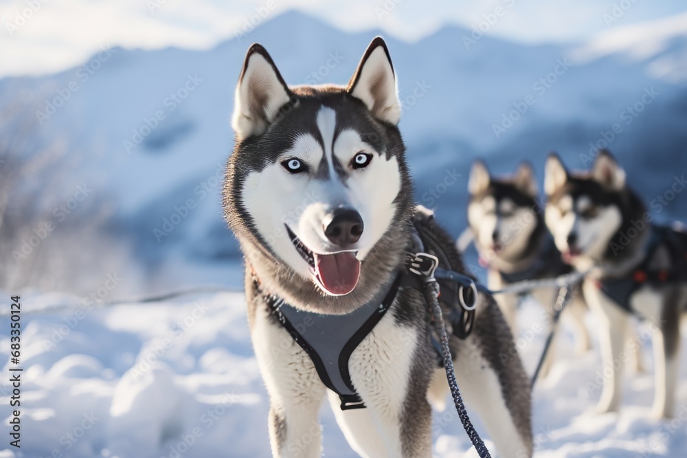 Sleek Dog Sledding Harness husky Sleek Dog Sledding Harness husky