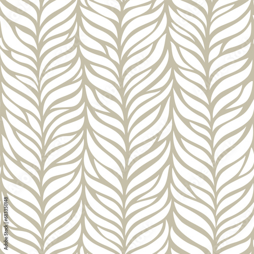 Seamless abstract grey and white background. Abstract vector handmade pattern