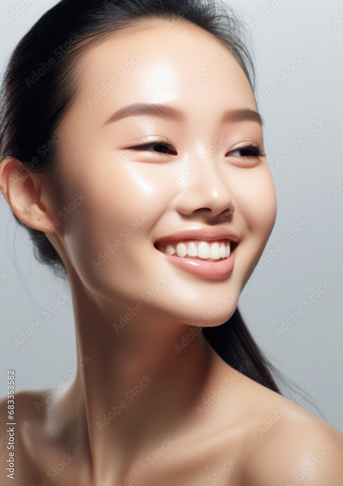 Obraz premium Portrait of beautiful Asian women.