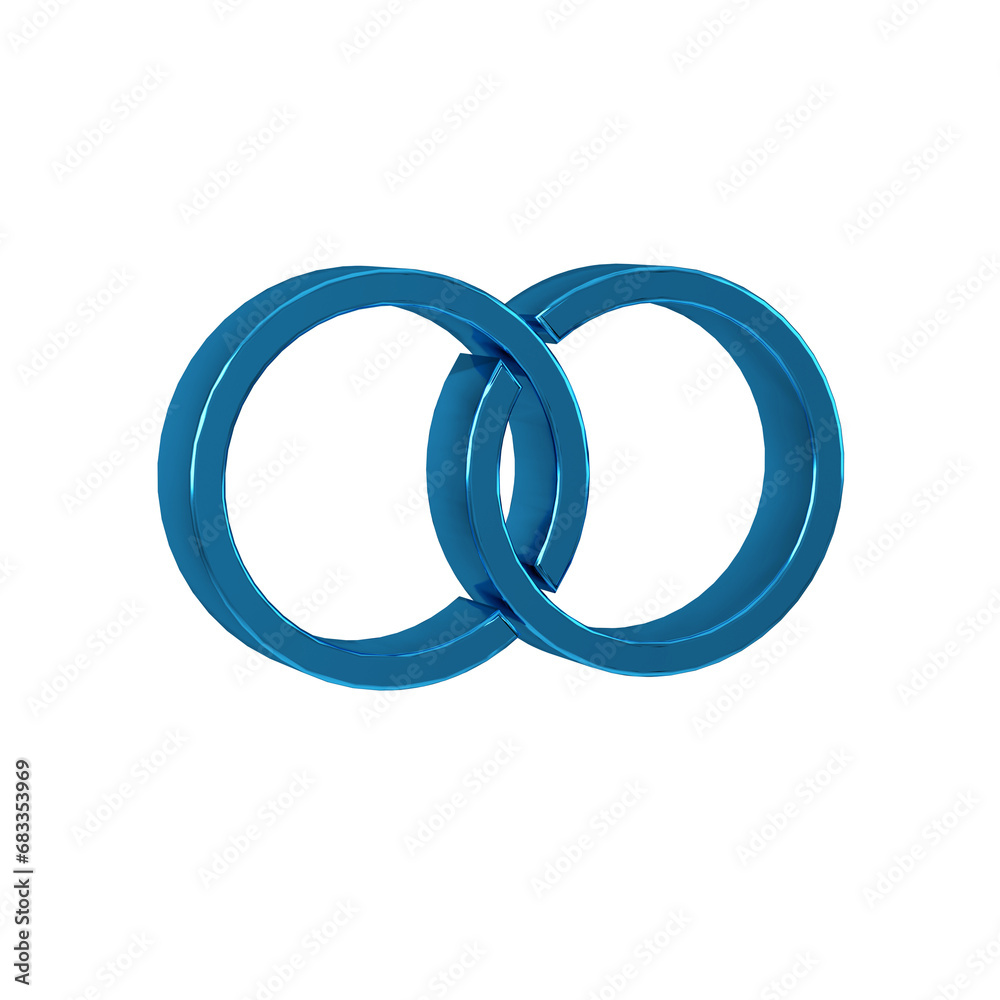 Blue Wedding rings icon isolated on transparent background. Bride and groom jewelry sign. Marriage symbol. Diamond ring. Blue Wedding rings icon isolated on transparent background. Bride and groom jewelry sign. Marriage symbol. Diamond ring.