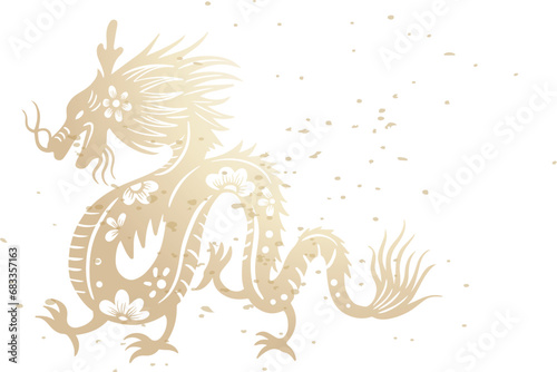 Chinese Year of the Dragon background material