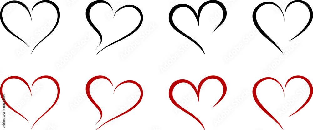 Heart Minimal Vector Simple Symbol of Love Heart Minimal Vector Simple Symbol of Love
