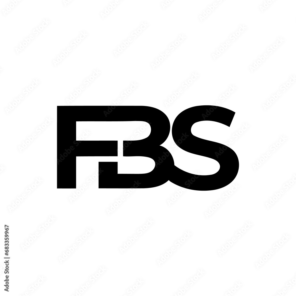 Fototapeta premium fbs logo design
