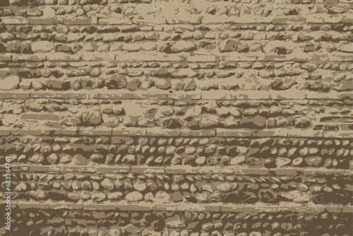 Brick wall