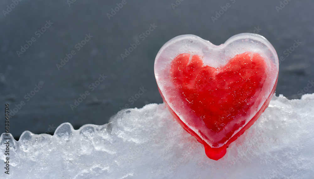 Power of love melting cold heart