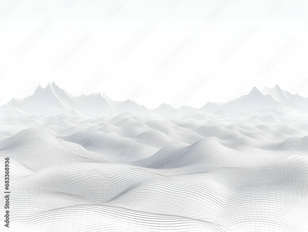 Obraz premium Abstract white and grey background, stripes background with geometric shape, white dotted background, white background