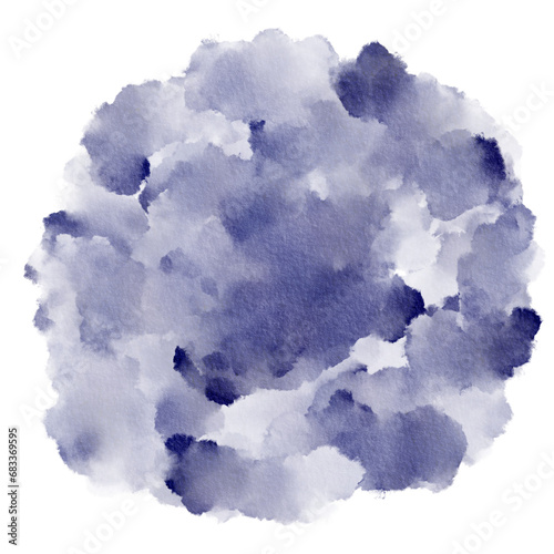 Rich Gold Watercolor Paint Stain Background Circle, Abstract Paper Texture Color of the year
