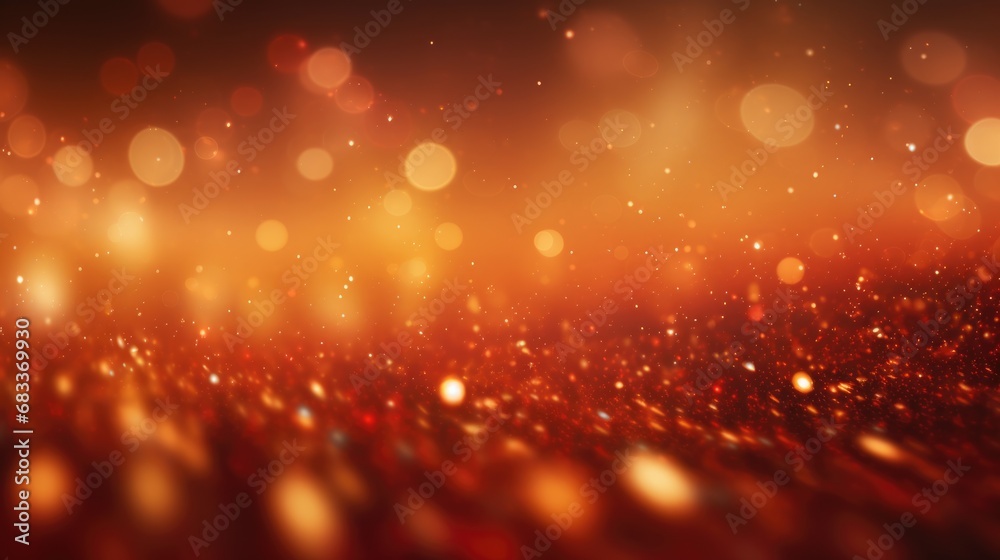 red and gold glow particle abstract bokeh background red and gold glow particle abstract bokeh background