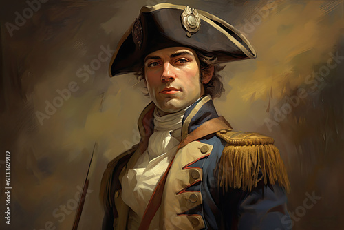 French revolutionary war soldier.