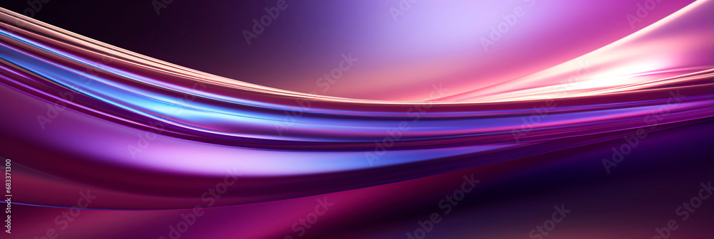Shiny frame purple gradient background . Generative AI Shiny frame purple gradient background . Generative AI