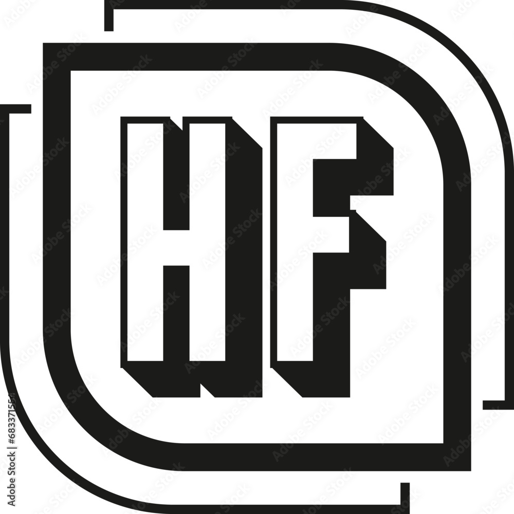 Abstract HF Letter Monogram Logo Design. Initial letters HF logo icon Design. elegant ProfessionaL minimal Vector template. H F Letter icon with black Color. HF logo. H F HF FH
Abstract HF Letter Monogram Logo Design. Initial letters HF logo icon Design. elegant ProfessionaL minimal Vector template. H F Letter icon with black Color. HF logo. H F HF FH